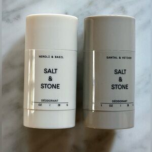 Salt & Stone MINI DEODORANT duo: Neroli & Basil, Santal & Vetiver NEW!